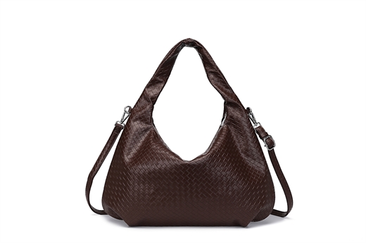 Noella - Peony Hobo Bag - Dark Brown